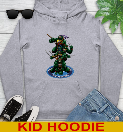 NBA Basketball Oklahoma City Thunder Teenage Mutant Ninja Turtles Shirt Youth Hoodie 6