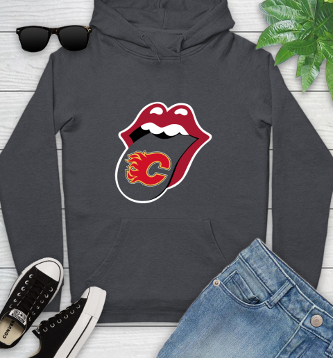 Calgary Flames NHL Hockey Lips I Root For My Team Adoring Fan 144