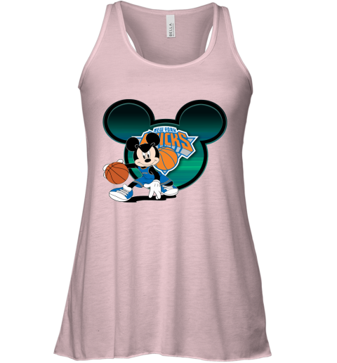 Mickey Hands La Dodgers Women Tank Top