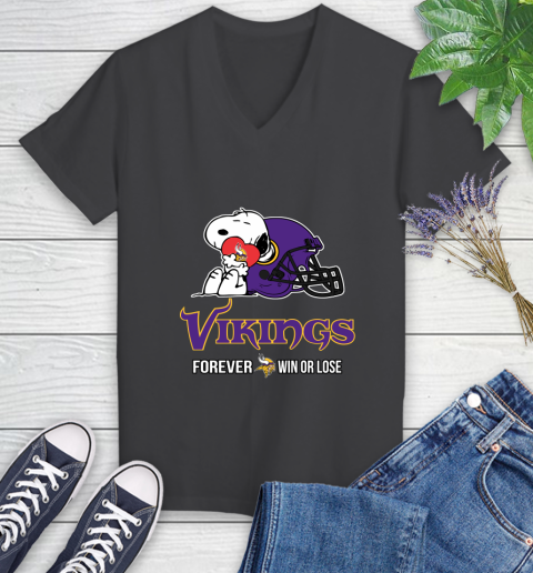 NFL The Peanuts Movie Snoopy Forever Win Or Lose Football Minnesota Vikings 84