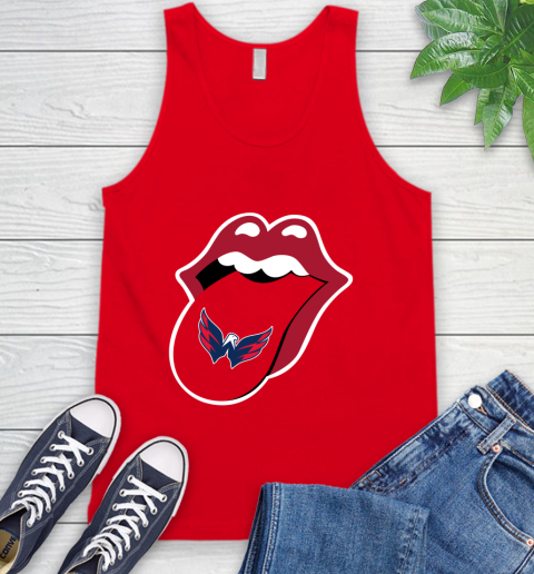 Washington Capitals NHL Hockey Lips I Root For My Team Adoring Fan 75