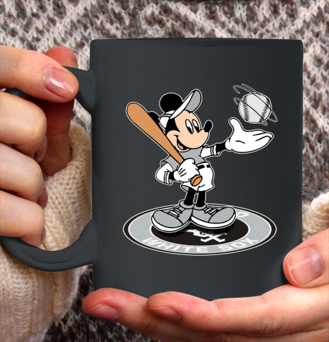 MLB Baseball Chicago White Sox Cheerful Mickey Disney Shirt Ceramic Mug 11oz