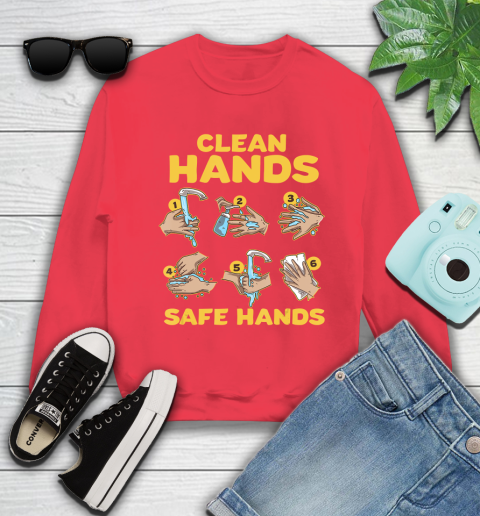 Nurse Shirt Washing Clean Hands Safe Hand Hygiene Wash Save T Shirt Sweatshirt 11