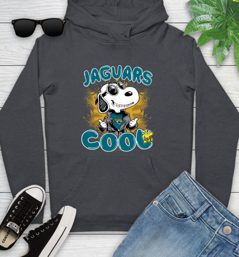 NFL Football Jacksonville Jaguars Cool Snoopy Shirt Youth Hoodie 8