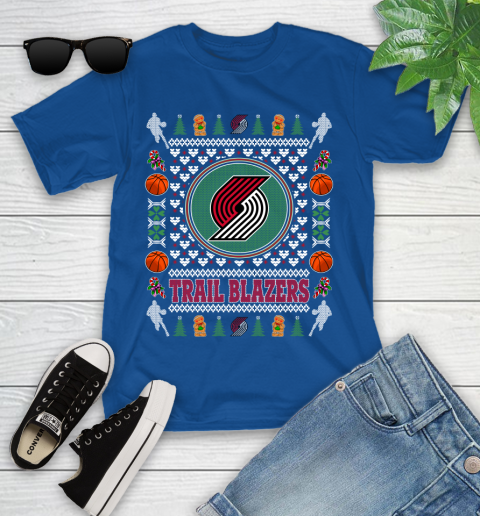 Portland Trail Blazers Merry Christmas NBA Basketball Loyal Fan Ugly Shirt 259