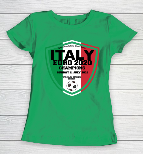 Italy Football Italian Football Forza Italia Champions Euro 2020 Women's T-Shirt 5
