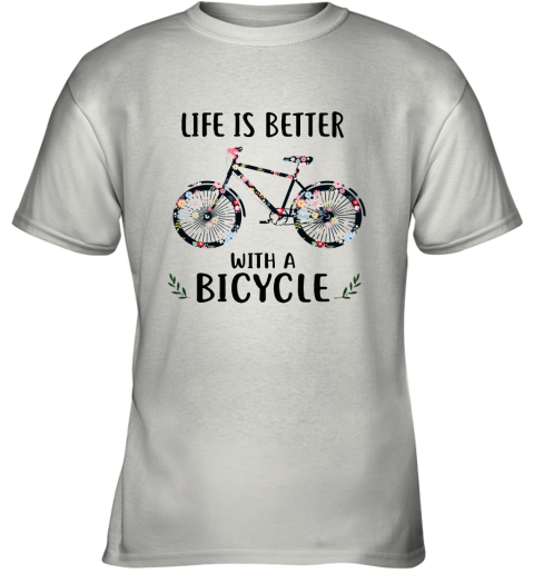 Life Is Better With A Bicycle Youth T-Shirt