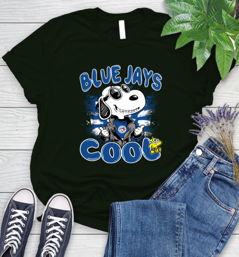 MLB Baseball Toronto Blue Jays Cool Snoopy Shirt Women's T-Shirt 5