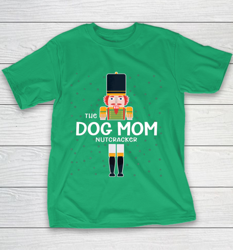 Dog Mom Nutcracker Family Matching Funny Gift Pajama Youth T-Shirt 3