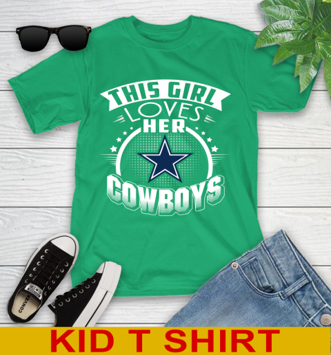 Dallas Cowboys NFL Football This Girl Loves Her Team 103