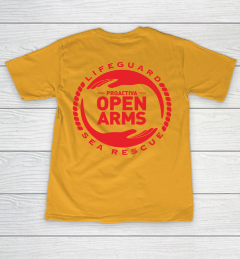 Open Arms Pep Guardiola - Print On Front And Back T-Shirt 12