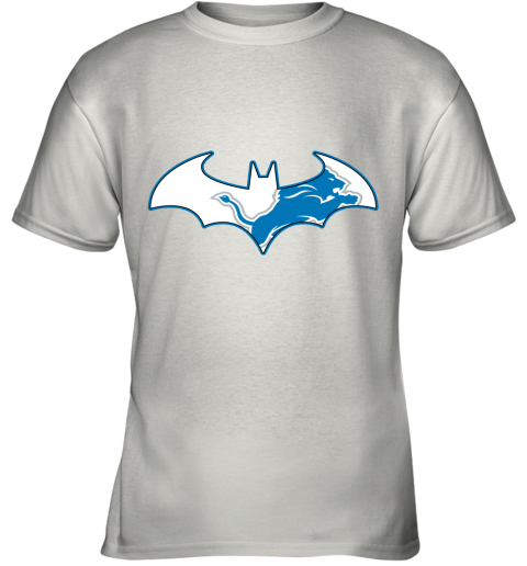 We Are The Detroit Lions Batman NFL Mashup Youth T-Shirt