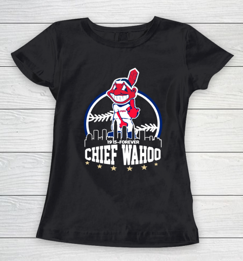 Chief Wahoo Shirt Cleveland Indians 1915 Forever Women's V-Neck T-Shirt