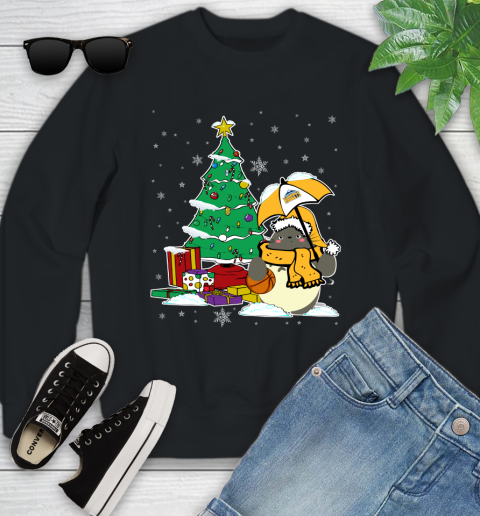 Denver Nuggets NBA Basketball Cute Tonari No Totoro Christmas Sports Youth Sweatshirt