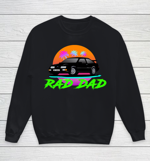 Father's Day Funny Gift Ideas Apparel  Rad Dad T Shirt Youth Sweatshirt