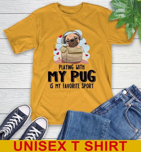 Playing with my pug is my favorite sport 2
