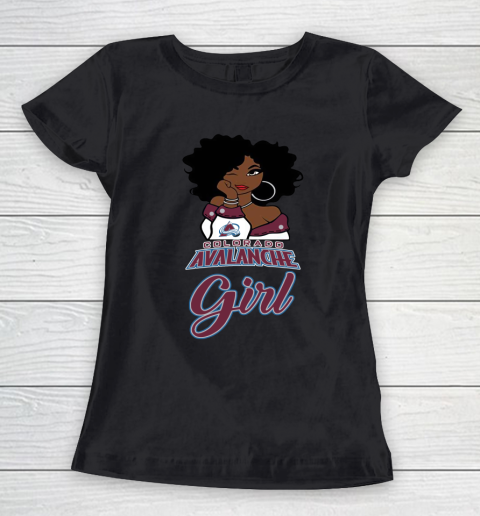 Colorado Avalanche Girl NHL Women's T-Shirt 2