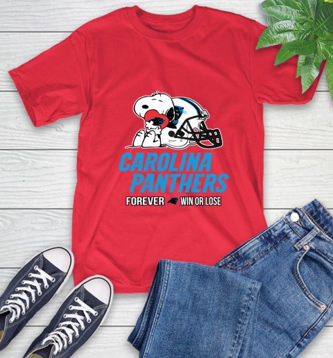 NFL The Peanuts Movie Snoopy Forever Win Or Lose Football Carolina Panthers 10