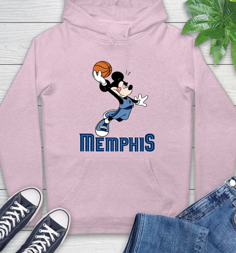 NBA Basketball Memphis Grizzlies Cheerful Mickey Mouse Shirt Hoodie 10