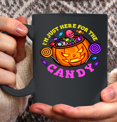 Halloween Candy Scary Pumpkin Trick or Treat Ceramic Mug 11oz