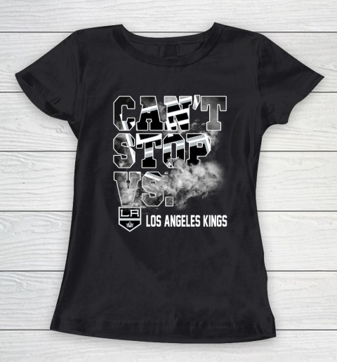 NHL Los Angeles Kings Hockey Can't Stop Vs Women's T-Shirt