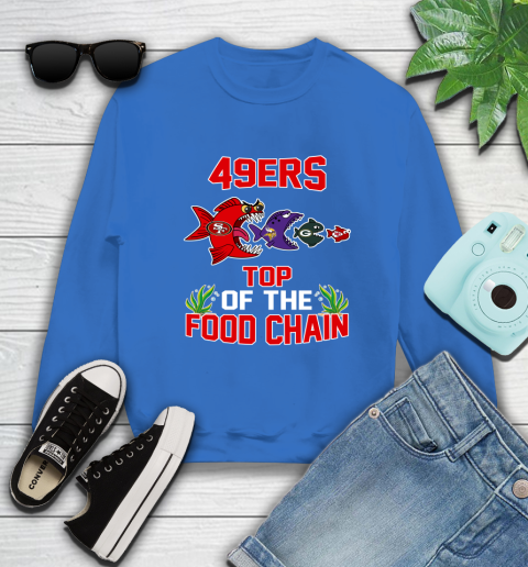 San Francisco 49ers Top Of The Food Chain NFL Shirts 34