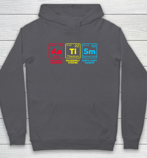 Autism Awareness Elements Periodic Table Hoodie 4