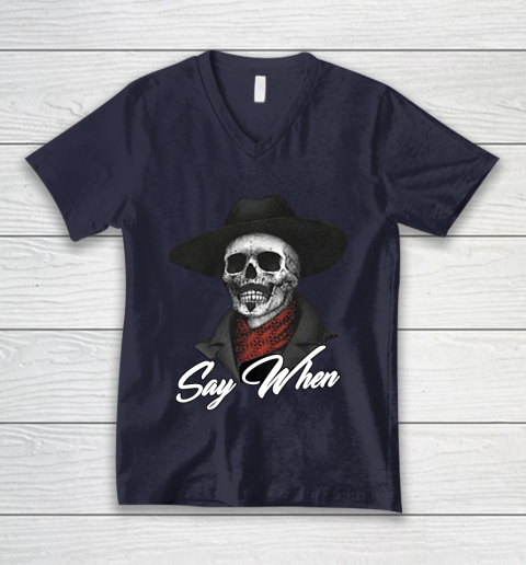 Say When V-Neck T-Shirt 2