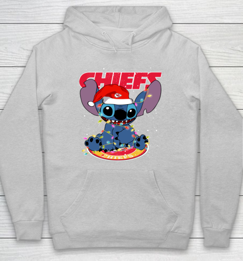 Kansas City Chiefs NFL Football noel stitch Christmas Hoodie 4