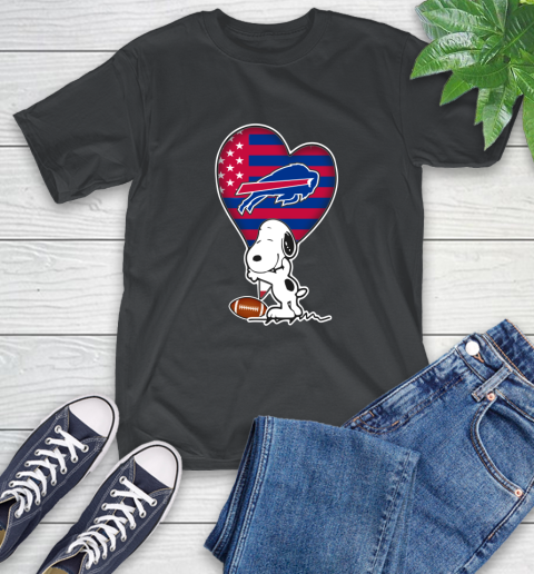 Buffalo Bills NFL Football The Peanuts Movie Adorable Snoopy T-Shirt 2