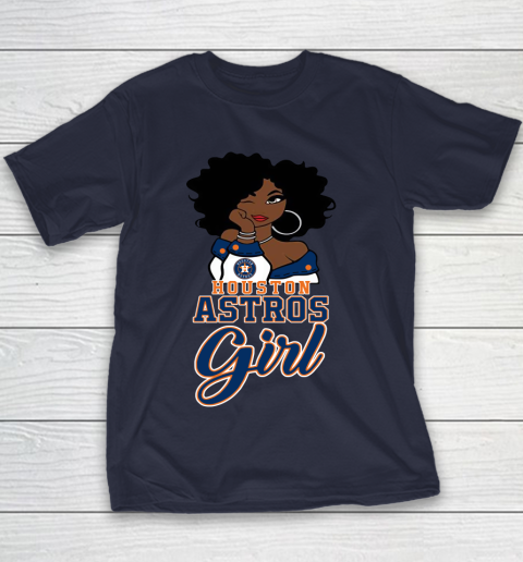 Houston Astross Girl MLB Youth T-Shirt 4