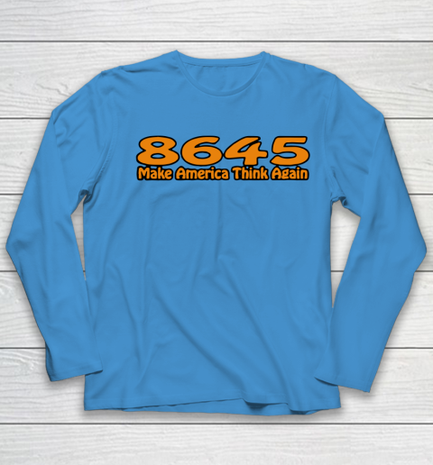 86 45 Make America Think Again Youth Long Sleeve 7