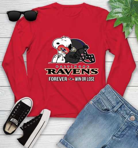 NFL The Peanuts Movie Snoopy Forever Win Or Lose Football Baltimore Ravens 135