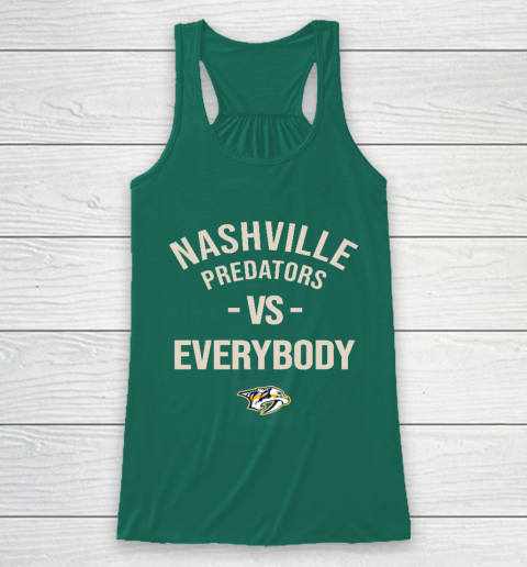 Nashville Predators Vs Everybody Racerback Tank 5
