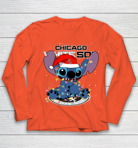Chicago White Sox MLB noel stitch Baseball Christmas Youth Long Sleeve 2