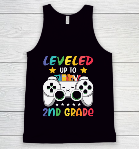 Back To School Shirt Leveled up to 2nd grade Tank Top