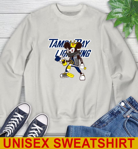 Tampa Bay Lightning NHL Hockey Mickey Peace Sign Sports Sweatshirt 12