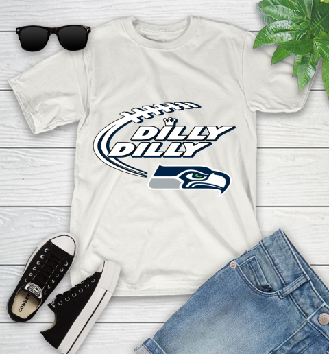 NFL Seattle Seahawks Dilly Dilly Football Sports Youth T-Shirt