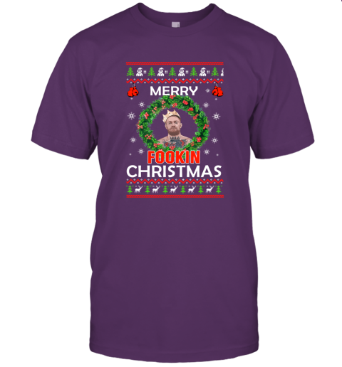 McGregor Merry Fookin Christmas Unisex Jersey Tee