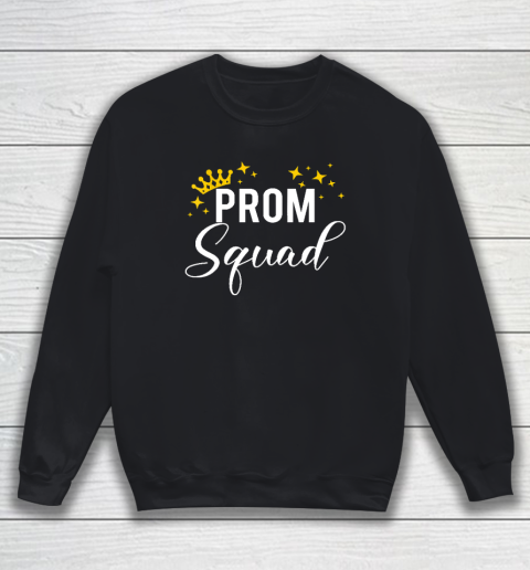 Prom Squad Senior 2023 Prom Graduation Matching Party Sweatshirt