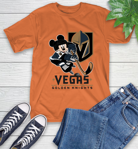 NHL Vegas Golden Knights Mickey Mouse Disney Hockey T Shirt T-Shirt 5