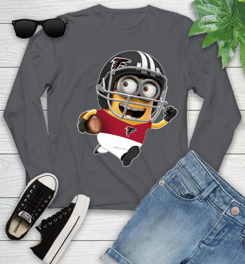 NFL Atlanta Falcons Minions Disney Football Sports Youth Long Sleeve 8