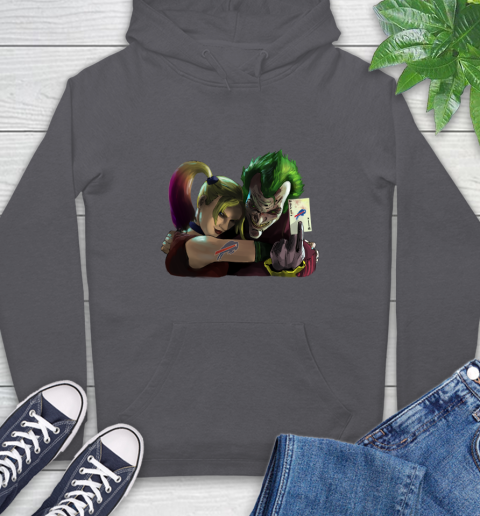 Buffalo Bills NFL Football Joker Harley Quinn Suicide Squad Hoodie 7