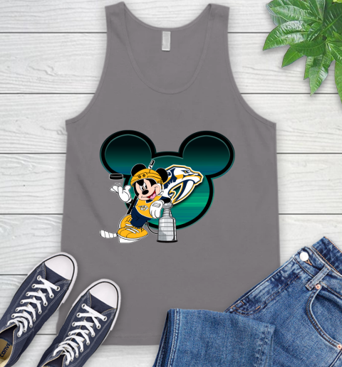 NHL Nashville Predators Stanley Cup Mickey Mouse Disney Hockey T Shirt Tank Top 7