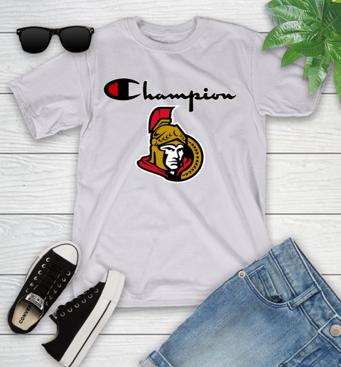 NHL Hockey Ottawa Senators Champion Shirt Youth T-Shirt 2
