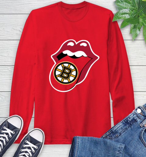 Boston Bruins NHL Hockey Lips I Root For My Team Adoring Fan 67