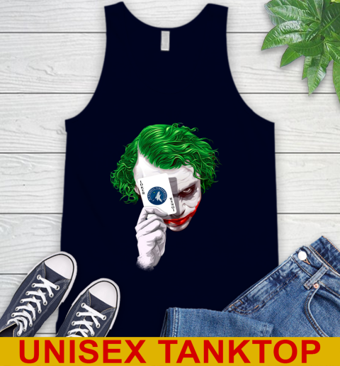 Minnesota Timberwolves NBA Basketball Joker Card Shirt Tank Top 2