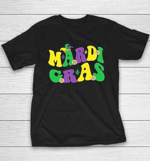 Groovy Mardi Gras Youth T-Shirt