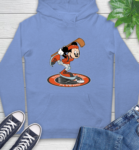 NHL Hockey Philadelphia Flyers Cheerful Mickey Disney Shirt Hoodie 12