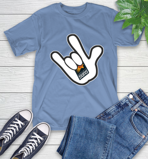 Phoenix Suns NBA Basketball Mickey Rock Hand Disney T-Shirt 11
